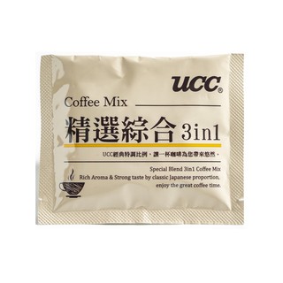 【UCC】飯店御用精選三合一咖啡13gx100包/箱(馬來西亞原裝進口/香醇濃鬱)
