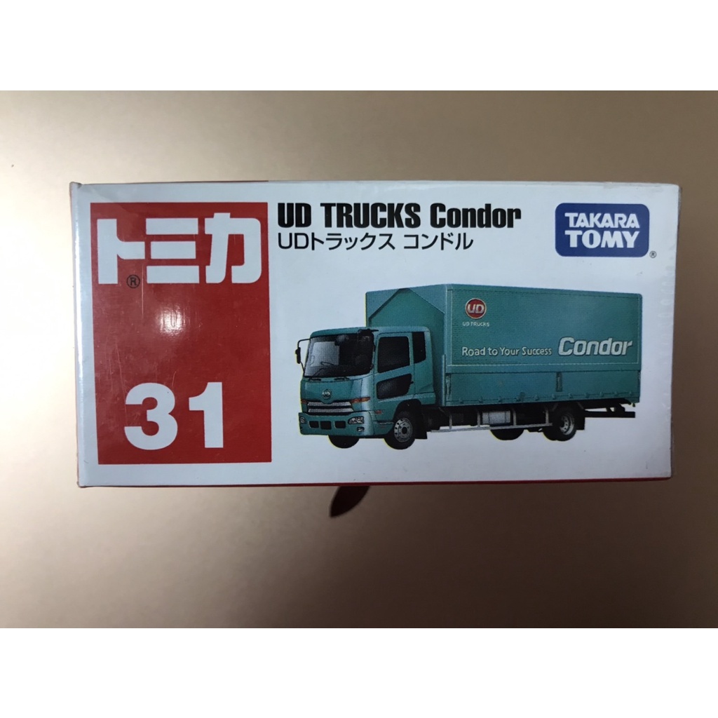 TOMICA 31 UD TRUCKS Condor    (全新封膜未拆但盒損)   ＊現貨＊