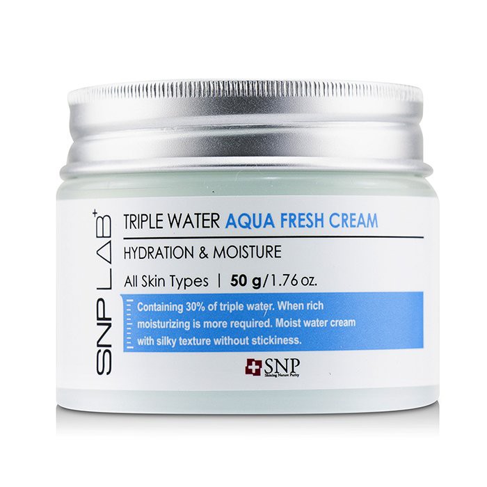 SNP - Lab+ Triple Water Aqua Fresh Cream - Hydration & Moist