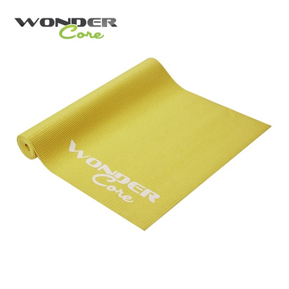 Wonder Core 輕薄環保防滑瑜珈墊 (4mm)-檸檬綠