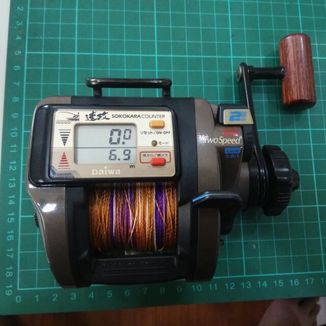 液顯正常 機構正常 代售二手 DAIWA 速攻 SS-30 捅班釣龍蝦近海小搞搞適用