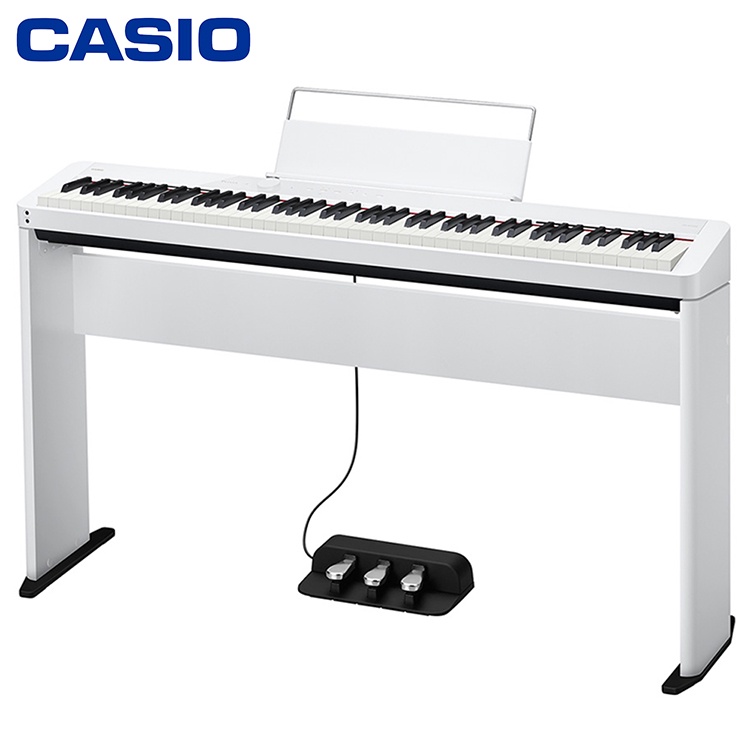 CASIO Privia數位鋼琴系列PX-S1100WE 輕便型/可充電/支援藍芽/含專用琴架