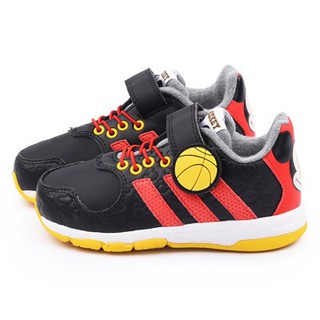 [出清]帝安諾-實體店面-ADIDAS 小童鞋 DISNEY M&M CF 1 米奇 迪士尼 黏帶 黑紅 B23888