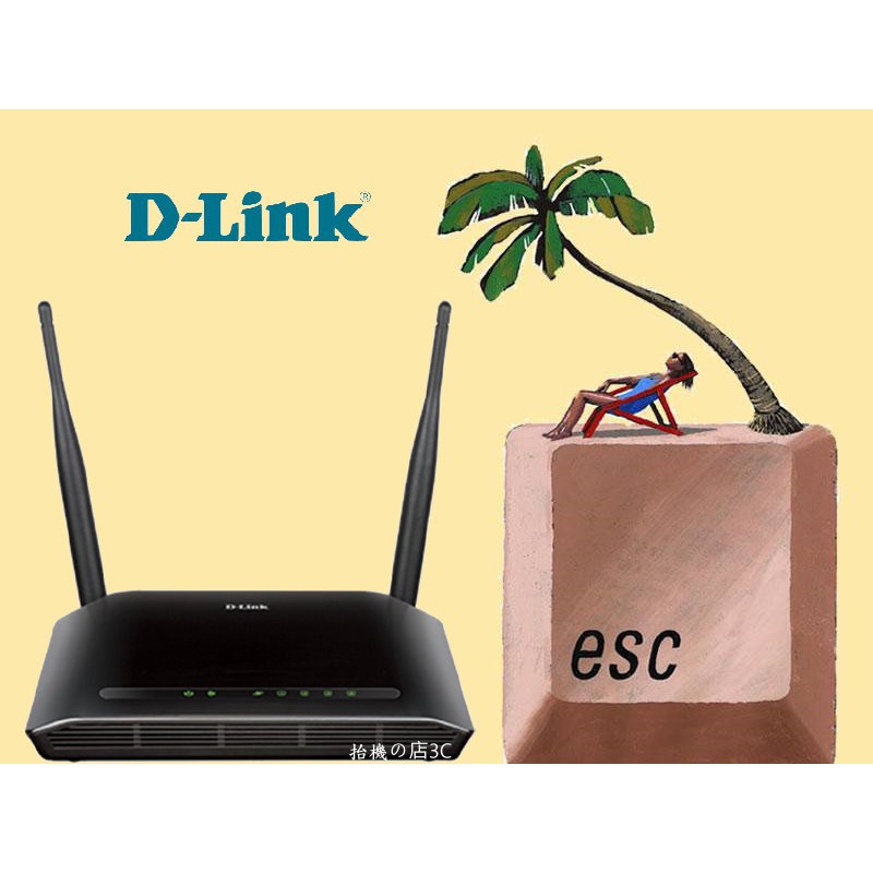 D-LINK友訊 DIR-612 Wireless N300 無線寬頻路由器