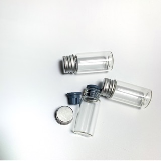 鋁蓋 玻璃空瓶 鋼筆墨水分裝瓶10ML /5ml/6ML含內塞 內塞隨機出貨