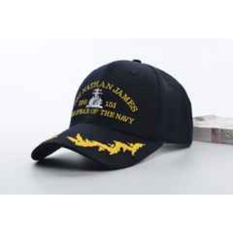 艦長帽子戰艦神盾艦 美劇驅逐艦ddg 151 美國 蝦皮購物