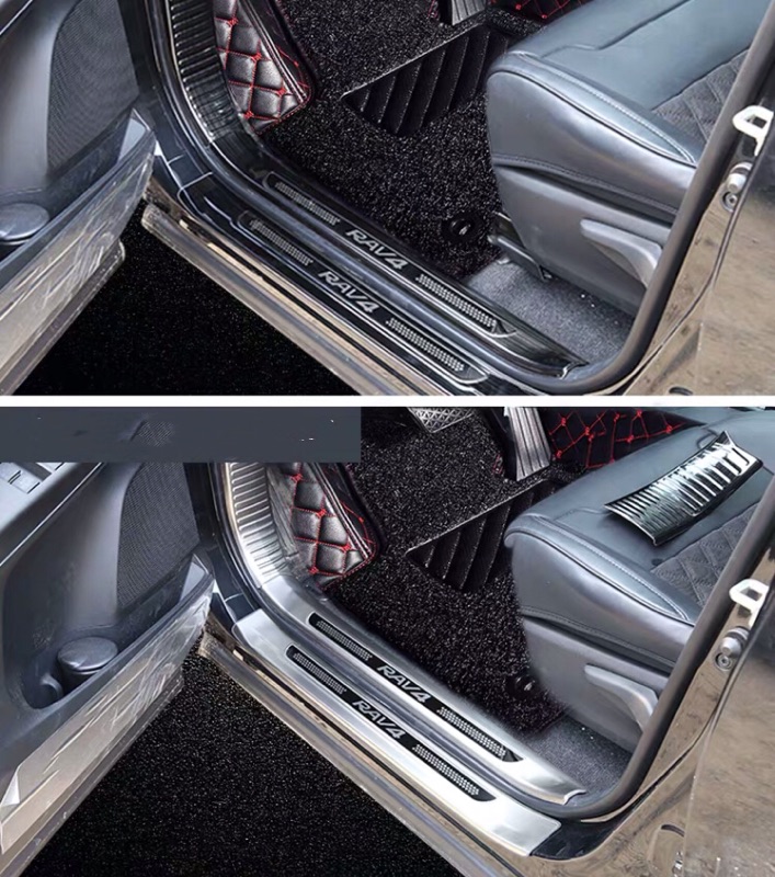TOYOTA RAV4 4代 4.5代 改裝 全車 腳踏板 飾條 門檻飾條 後車廂飾板 保護蓋 迎賓踏板