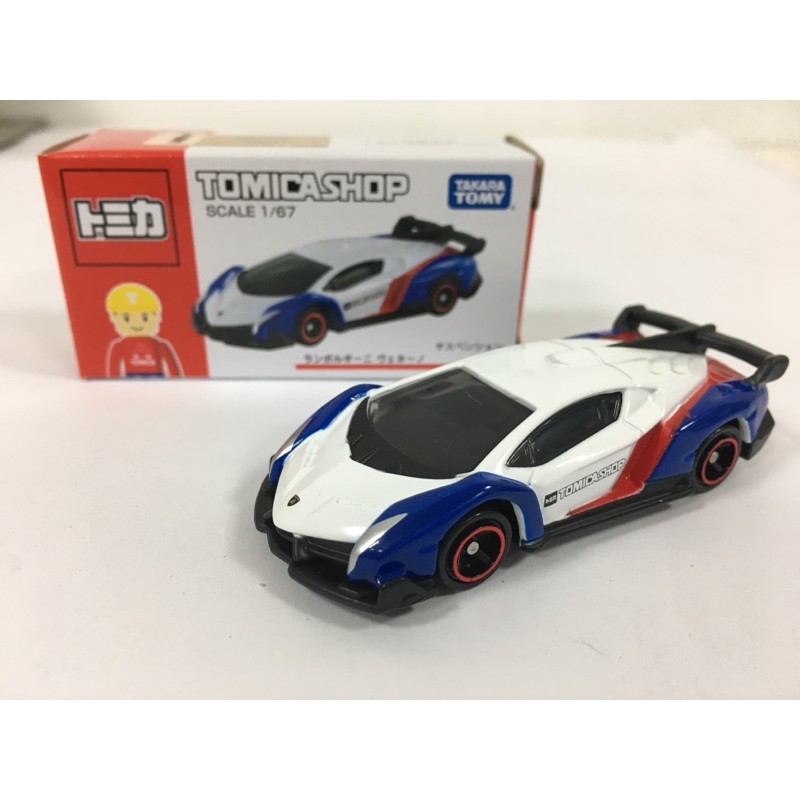 [FuFu日貨］Tomica shop 限定 藍寶堅尼 VENENO 阿斯拉