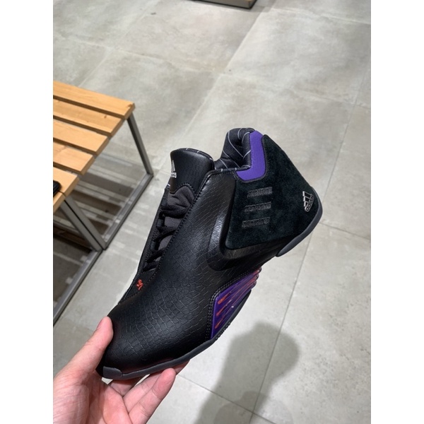  ADIDAS T-MAC 3 RESTOMOD 黑 紫 黑武士 皮面 籃球鞋 GY2394