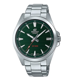 CASIO EDIFICE 經典款簡約計時日曆腕錶 EFV-140D-3A