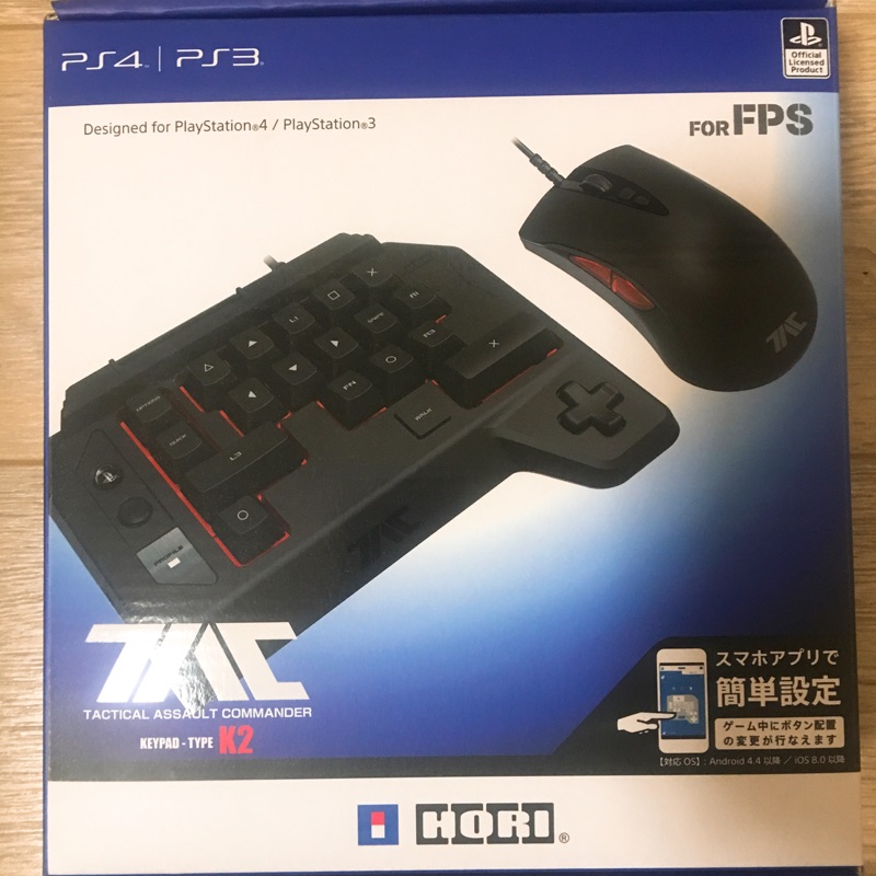 HORI TAC K2 鍵盤滑鼠組 戰術突擊控制器 射擊神器 全境封鎖