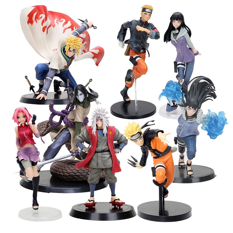 【佩斯多】火影忍者 漩渦鳴人 宇智波佐助 雛田 小櫻 自來也 波風水門 模型