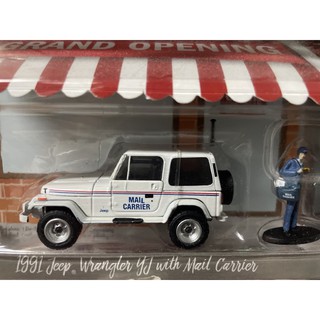 《模王》 1/64 美國綠光 模型合金車 1991 吉普 wlanglen YJ