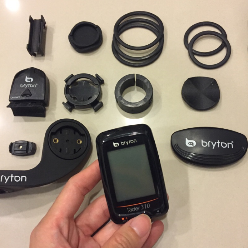 bryton310 自行車碼錶 二手近全新