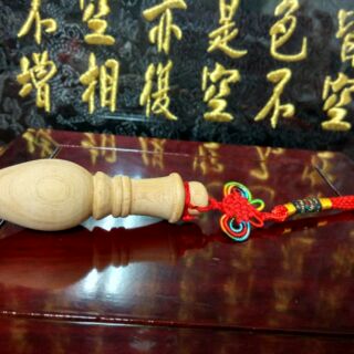 [靜福緣] 精品臺灣檜木原木雕刻『獨佔鰲頭-文昌筆』約8.2cm 鹿港老師傅手藝 臺檜文昌筆智慧筆招財筆