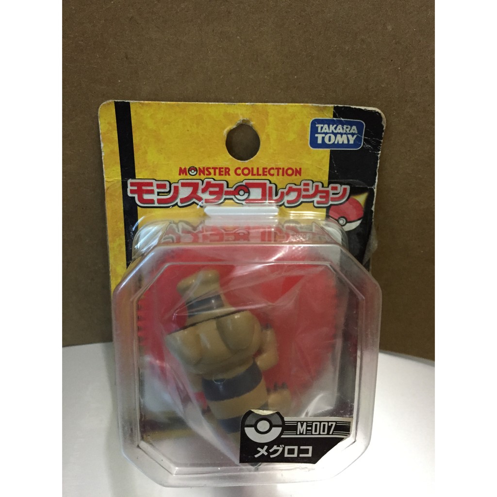 【現貨】TOMY POKEMON 寶可夢 神奇寶貝 公仔 眼鏡鱷 附旋轉台 M-007