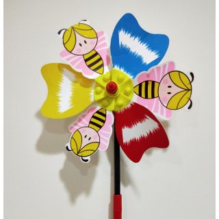 蝴蝶蜜蜂造型 風車扇 出清 玩具 兒童最愛