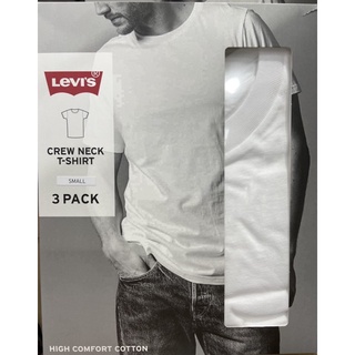 LEVI’S 男短袖純棉上衣三入組 亞洲尺寸:S~XL-吉兒好市多COSTCO代購