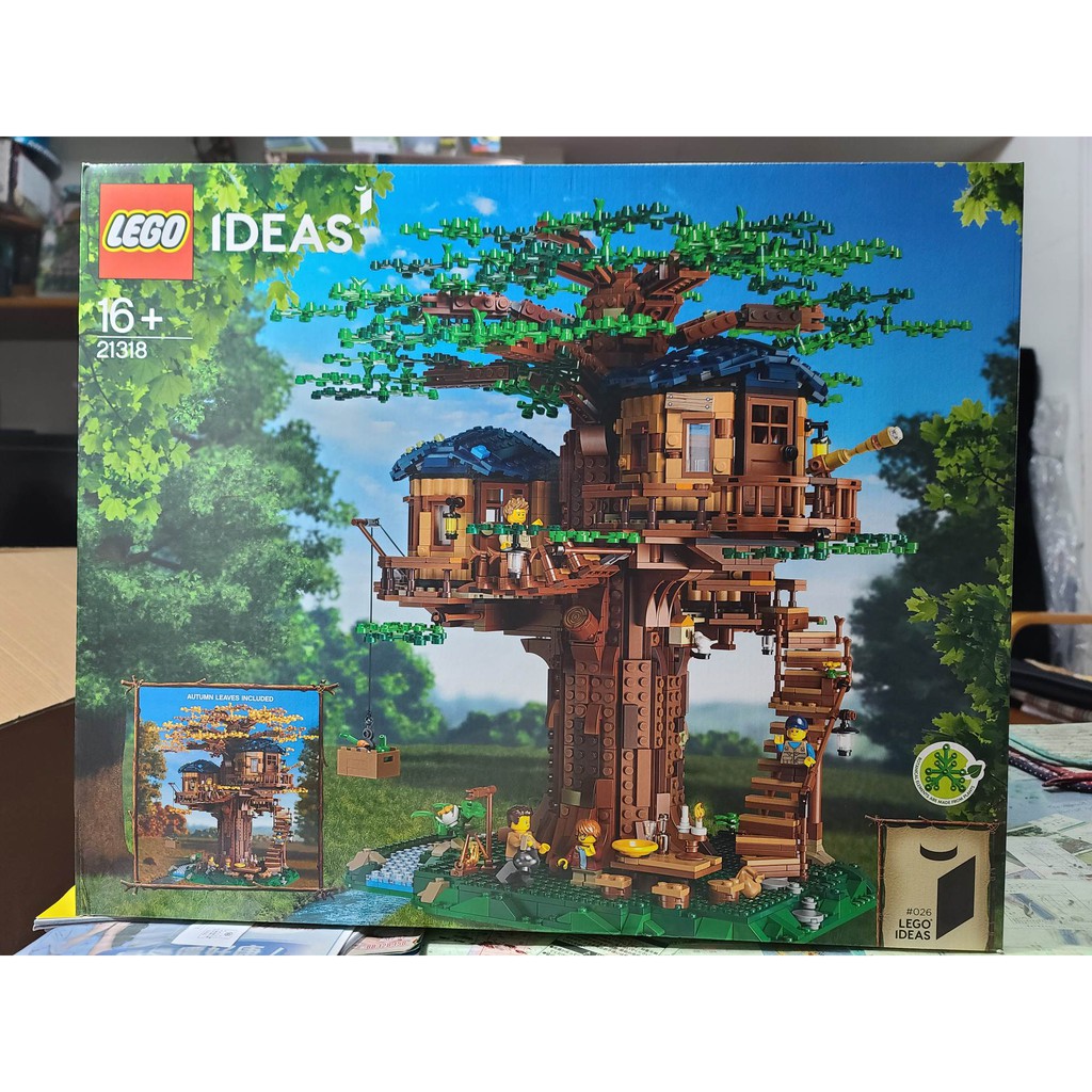 Lego 21318 可刷卡 全新盒裝 樂高 樹屋 idea 絕版