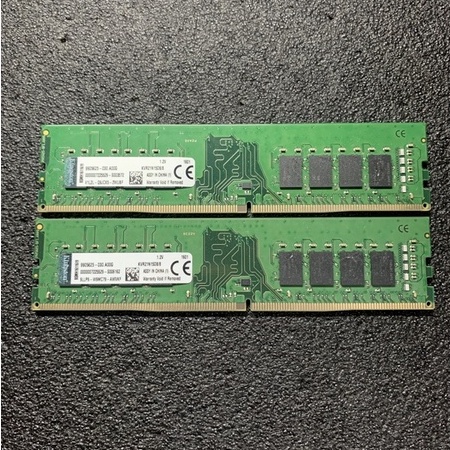 金士頓 DDR4 2133 2400 8G (綠標)
