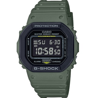 CASIO G-SHOCK 街頭穿搭軍事系列運動錶(DW-5610SU系列)軍綠/深灰-共2款可選