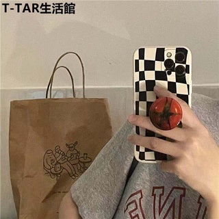 毛豆豆🧸西紅柿棋盤支架小米11/10s手機殼cc9/10x紅米note10/9/8/30蘋果11 手機殼