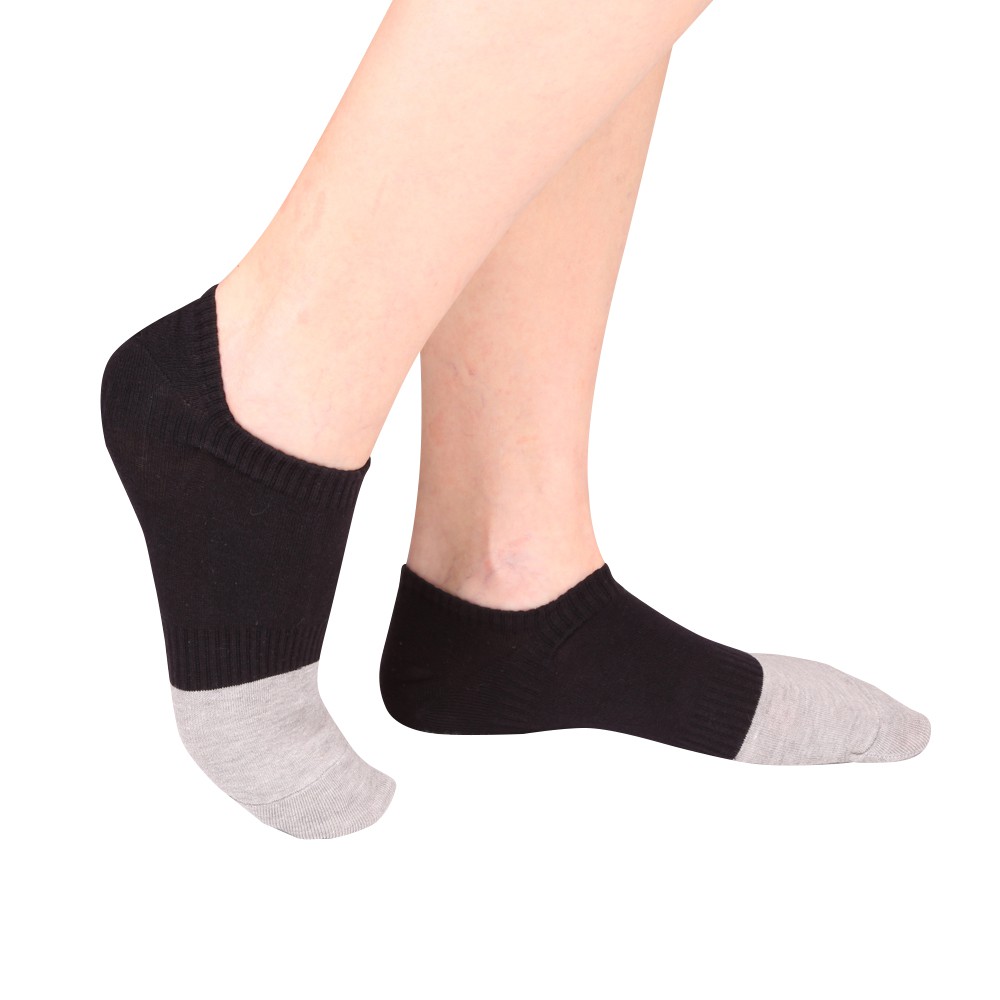 【官方現貨- 12雙組】 MIT製中性細針竹炭短襪(12雙組)