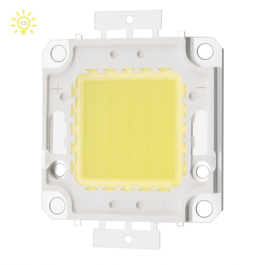 鋁白色 暖白色RGB SMD LED芯片 COB燈珠50W 5000LM clickstorevip