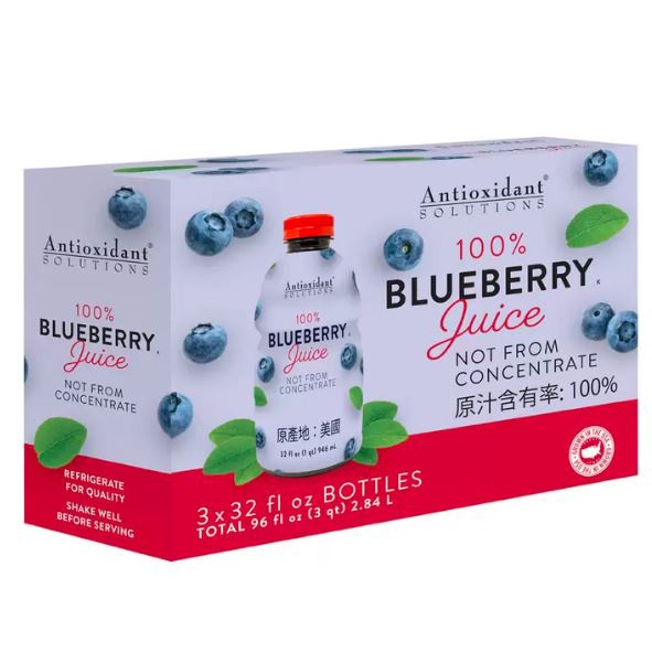 § Costco 好市多 代購 § 箱購 散裝 Antioxidant Solutions 進口 藍莓果汁 946毫升