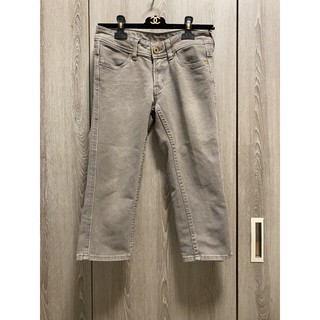 IBS DENIM 灰色七分牛仔褲、丹寧褲，尺寸25，貨號2550880