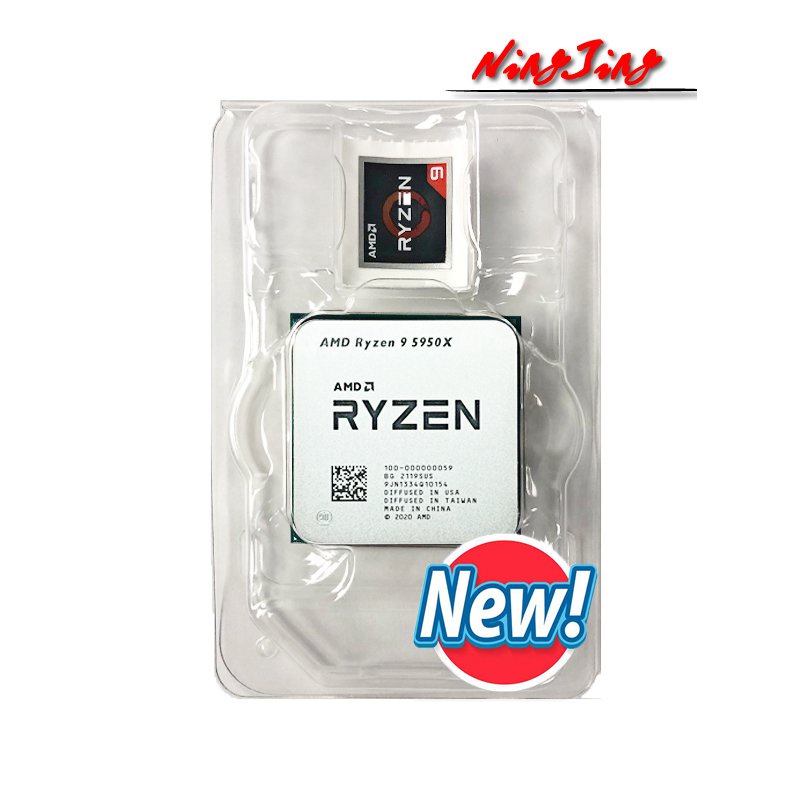Amd Ryzen 9 5950X 新 R9 5950X 3.4 GHz 16 核心 32 螺紋 CPU 處理器 7NM