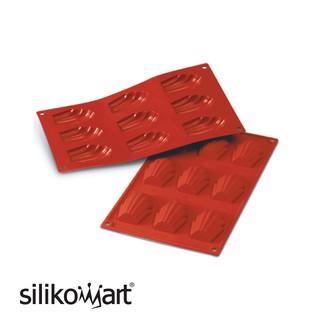 伴桌｜Silikomart 9連貝殼型矽膠模 SF032 / 30.032.00.0060 貝殼模 矽膠模 皂模