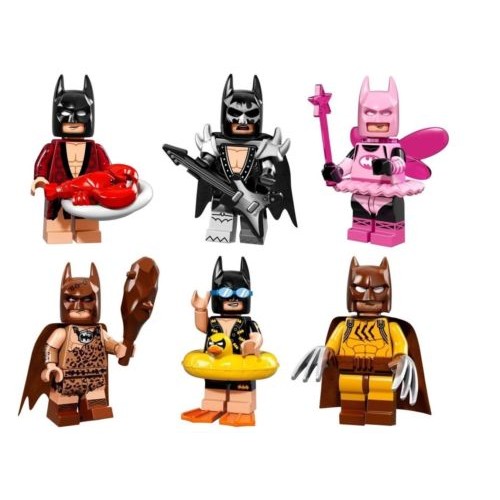 樂高 LEGO 71017 BATMAN MOVIE 蝙蝠俠 人偶系列 1~5號 16號(一組六隻)(贈樂高限量紅包袋)