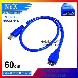 外接 USB 3.0 數據線外接硬碟 60cm USB 3.0 轉 Micro B NYK 硬碟數據線