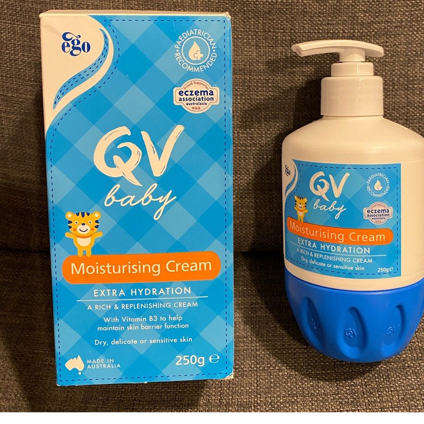 Ego意高 QV嬰兒呵護乳霜 壓瓶 250g 容量:250g 產地(國家)：澳洲