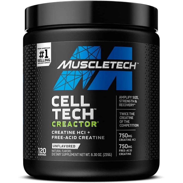 (現貨) 二代肌酸 MuscleTech Cell-Tech Creactor 120份 creatine 增肌