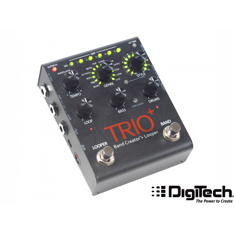 Digitech TRIO+ Band Creator Looper 自動伴奏一人樂團 [唐尼樂器] [公司貨分期]