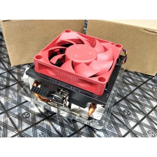 【全新未使用】AMD S2.0靜音風扇 原裝鋁底雙銅導熱管風扇 小 幽靈風扇 功耗95W 以下適用