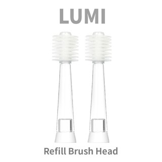 【小童話親子嚴選】LUMI 360成人電動牙刷 (10層刷毛全球獨家升級版) 替換刷頭1組2入