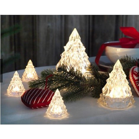 IKEA 限量商品  VINTER 裝飾燈 🌲聖誕樹造型 小夜燈 氣氛燈具 電池式 LED裝飾燈 聖誕節裝飾