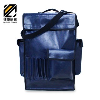 『達慶』客製化 維尼龍工作袋 後背包 可放筆電 多口袋 側邊口袋 電工 工具袋 大容量 耐磨