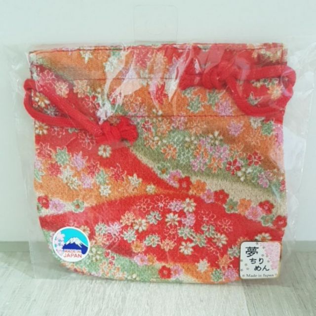 日本製*花卉錦囊袋*零錢包*收納袋*收納包