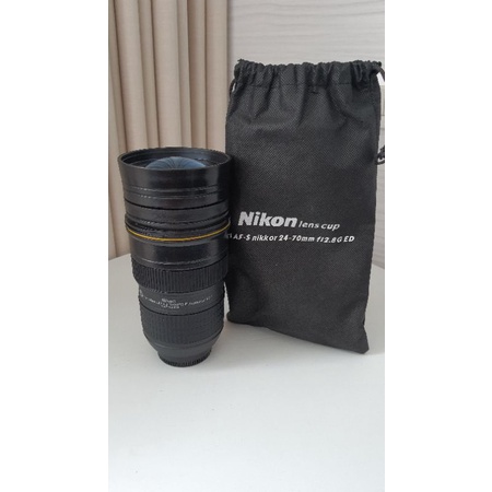 【Nikon 造型鏡頭杯】 lens cup 24-70mm f12.8GED 不鏽鋼杯