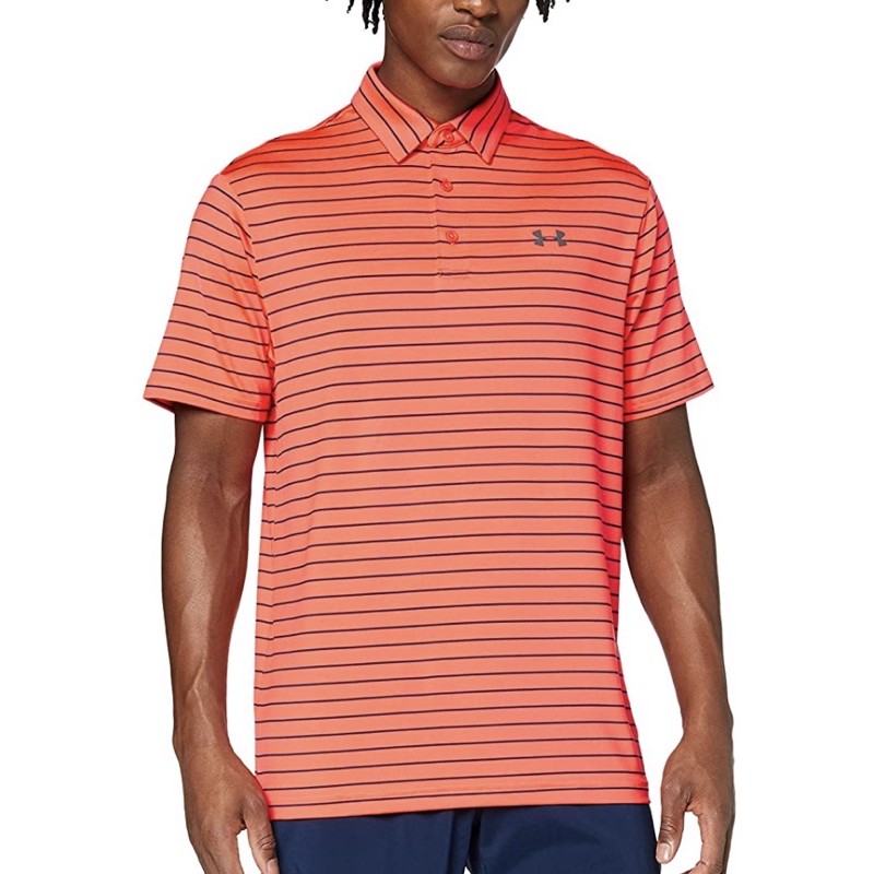 美國直運全新UA Playoff 2.0 Golf 短袖Polo衫（美規S) 84%聚酯纖維/16%彈性纖維