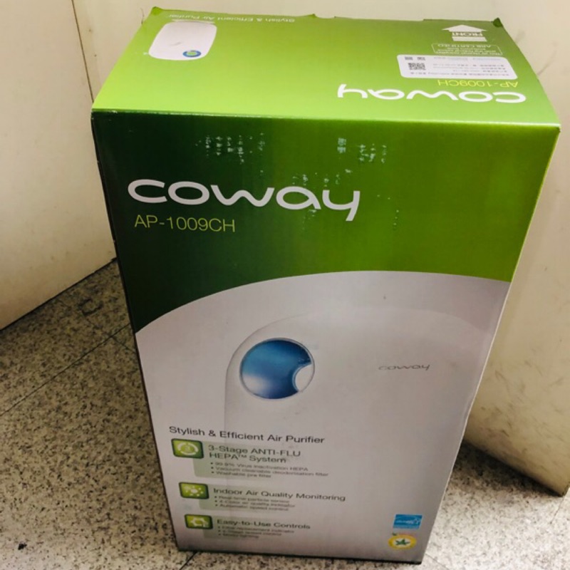 【優惠免運】 Coway 加護抗敏型空氣清淨機AP-1009CH