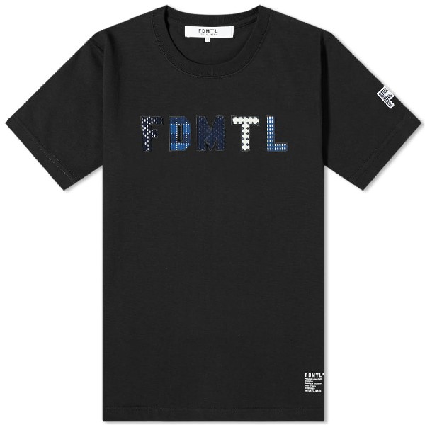 全新！FDMTL SASHIKO LOGO 刺子繡高磅短袖上衣T-shirt 2