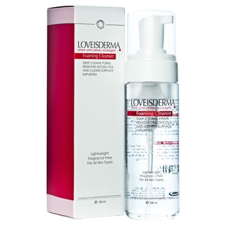 LOVEISDERMA 愛斯德瑪胺基酸淨白潔顏慕絲180ml☆ 公司貨