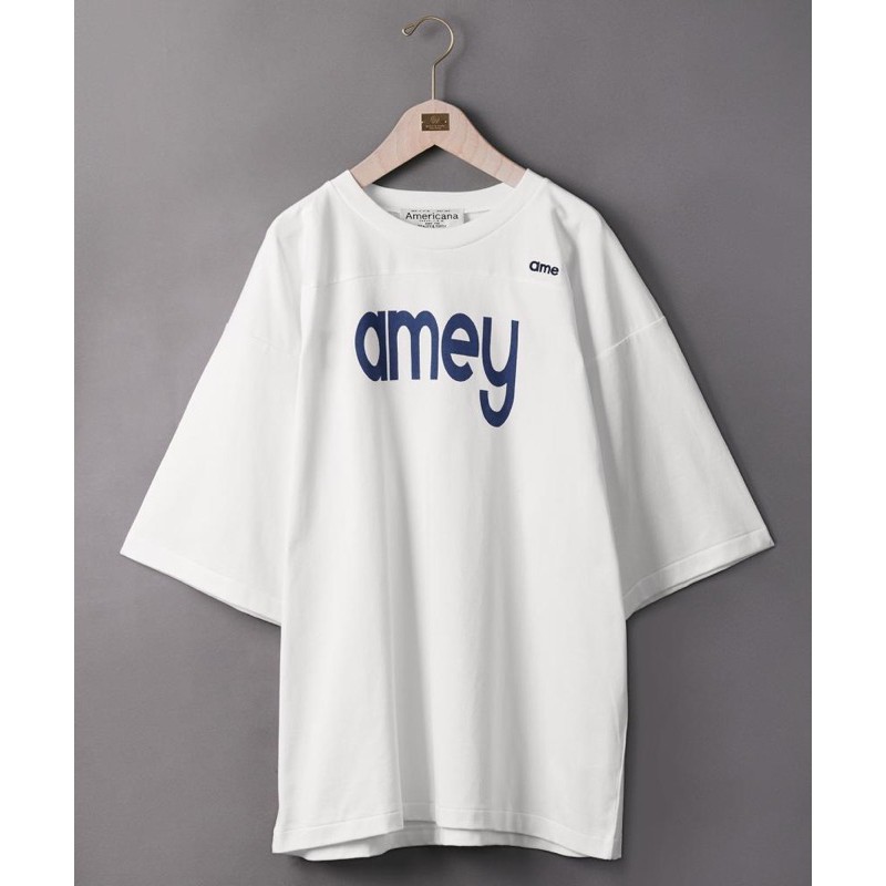 全新現貨✨［原價$3280］BEAUTY &amp; YOUTH－Americana 日本製T恤 橄欖球型T恤(實拍）