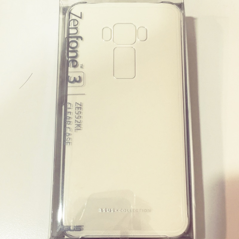 原廠華碩ASUS ZENFONE3 ZE552KL CLEAN CASE 手機殼 軟殼