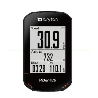 Bryton Rider 420E 420T GPS自行車智慧訓練記錄器